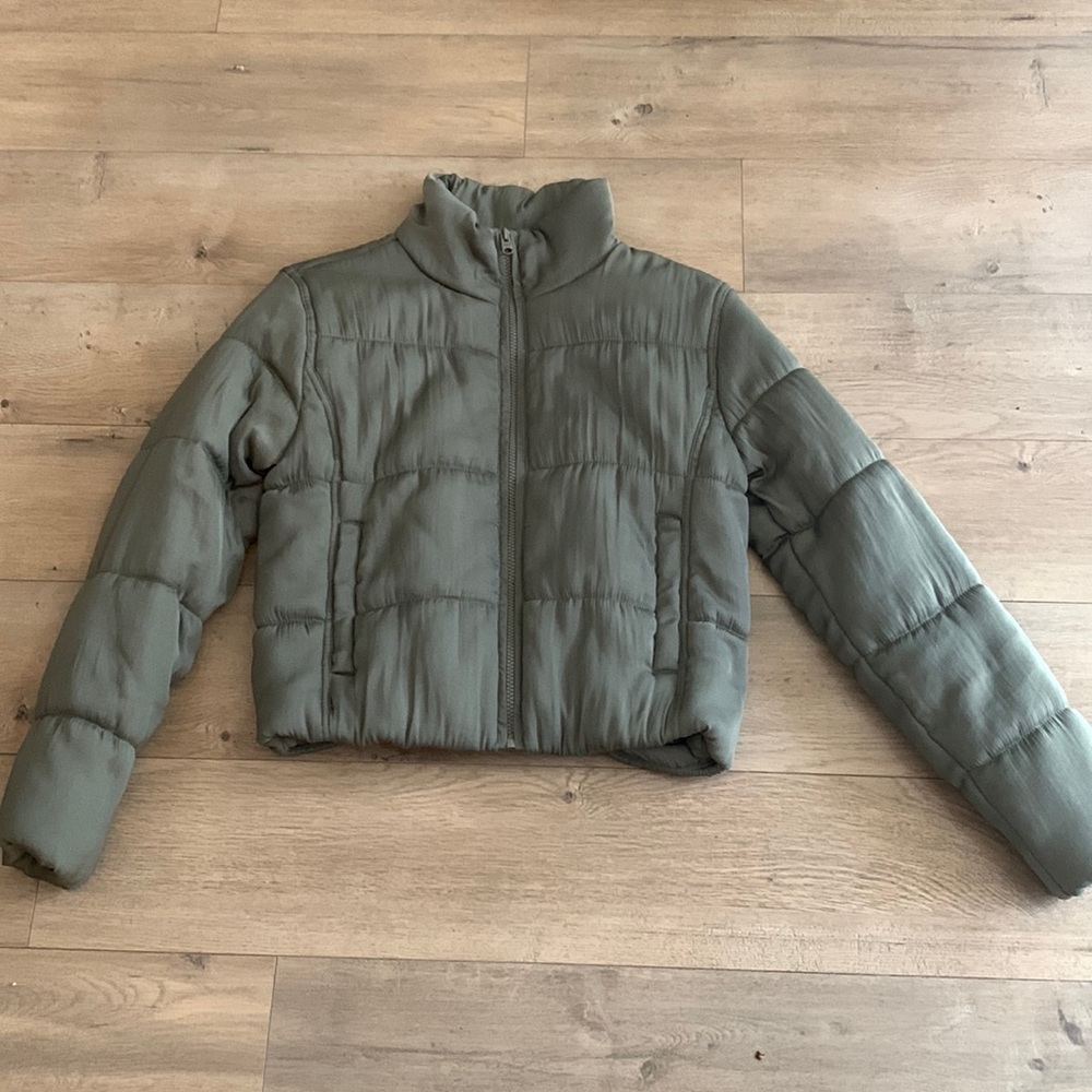 Abercrombie & Fitch bomber jacket Army green
